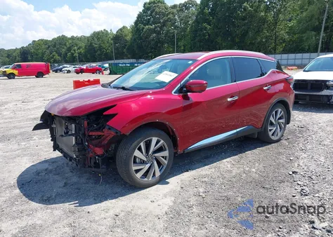 2020 Nissan Murano Sl Fwd from USA, damaged, VIN 5N1AZ2CJ7LN139488